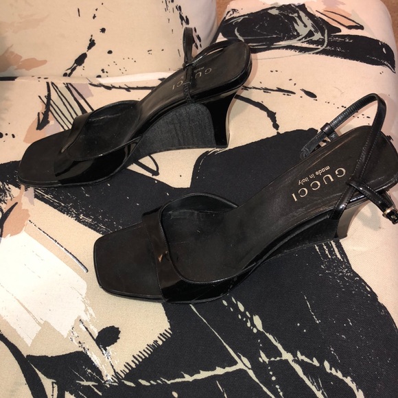 Vintage GUCCI wedges - Picture 2 of 7